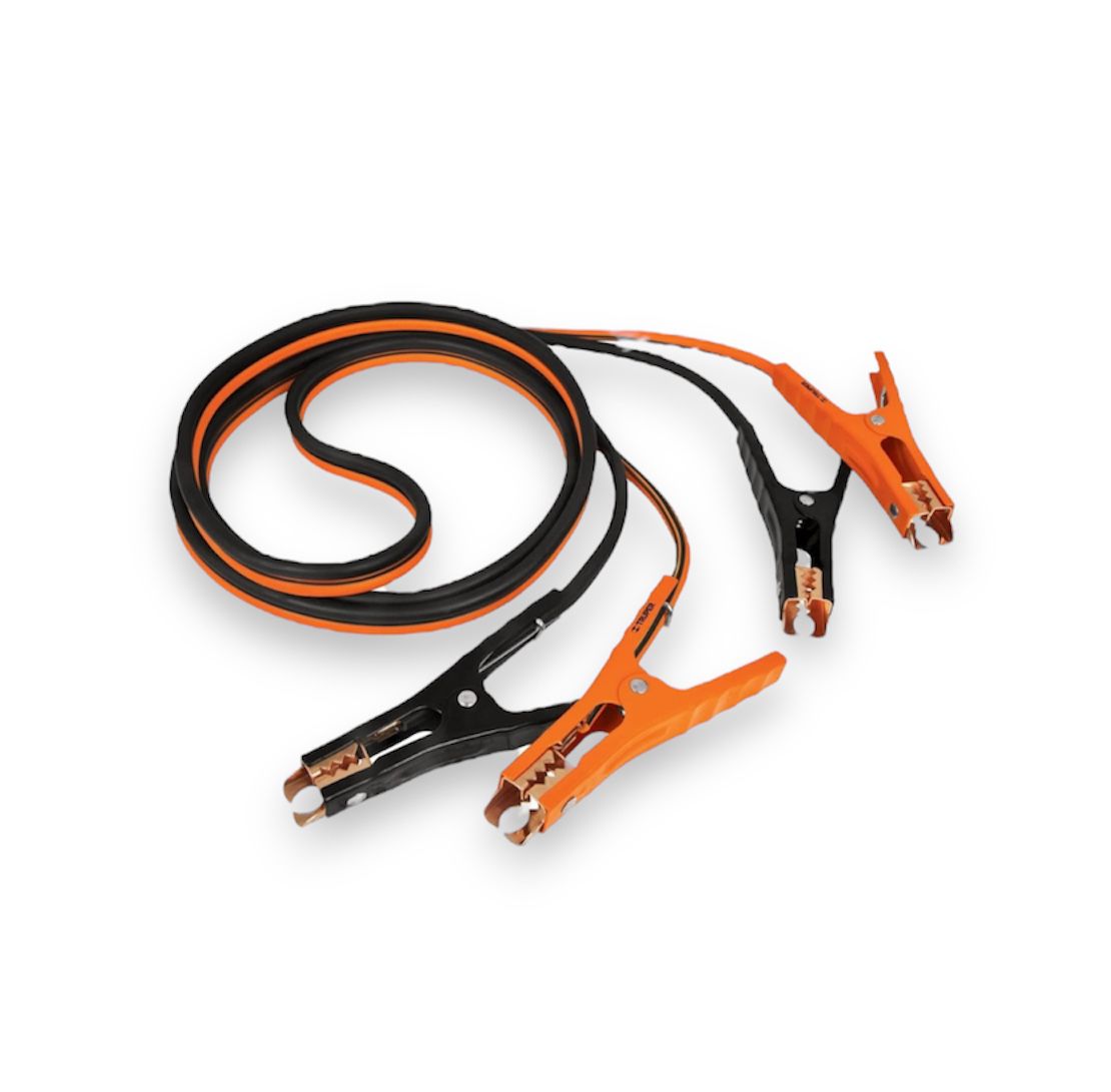 Cables Para Iniciar Batería Carro 3 Mtrs 10 Awg Truper